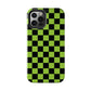 Pickled Checkers Tough iPhone Case