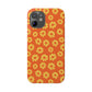 Maio laranja Pattern Snap Case