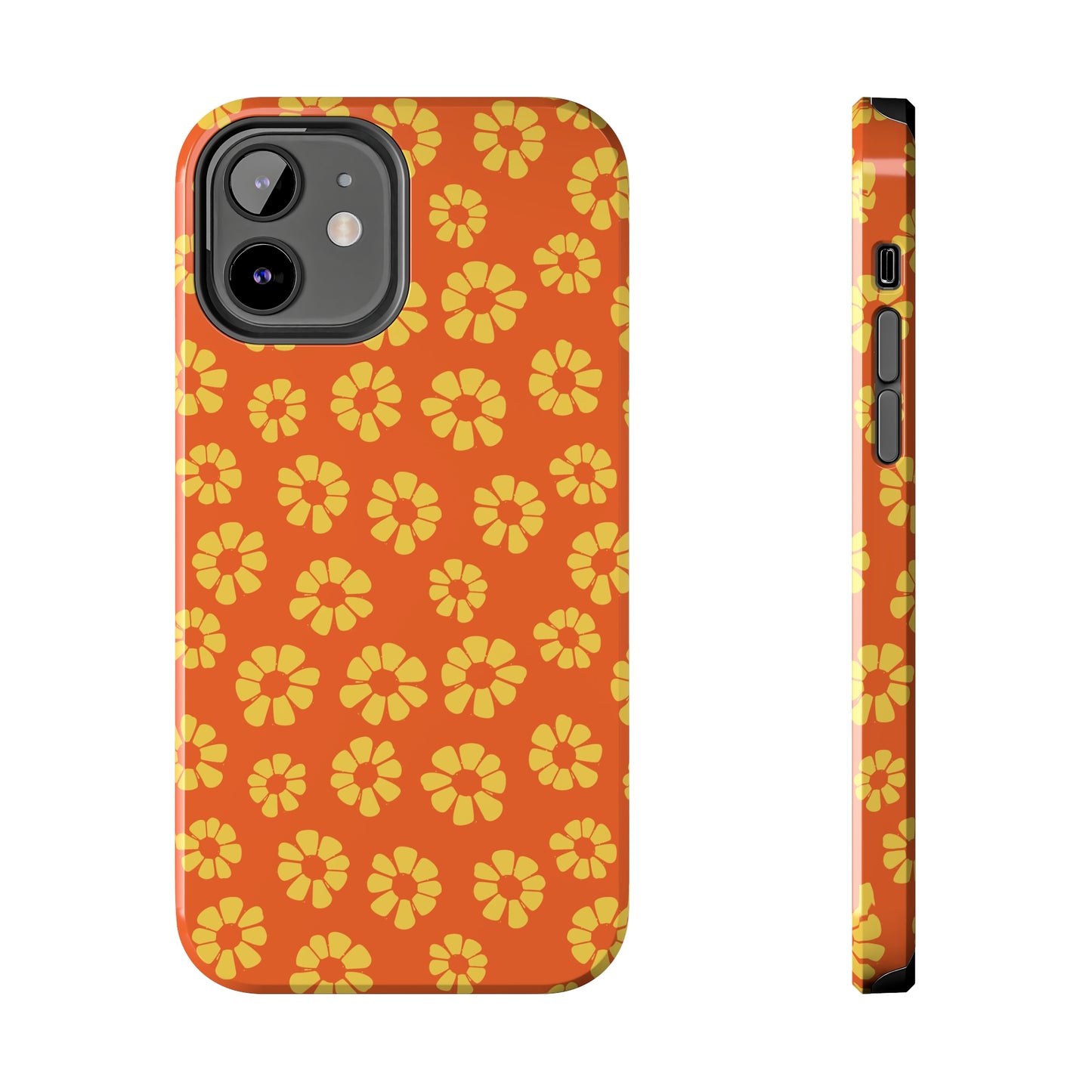 Maio laranja Pattern Tough iPhone Case