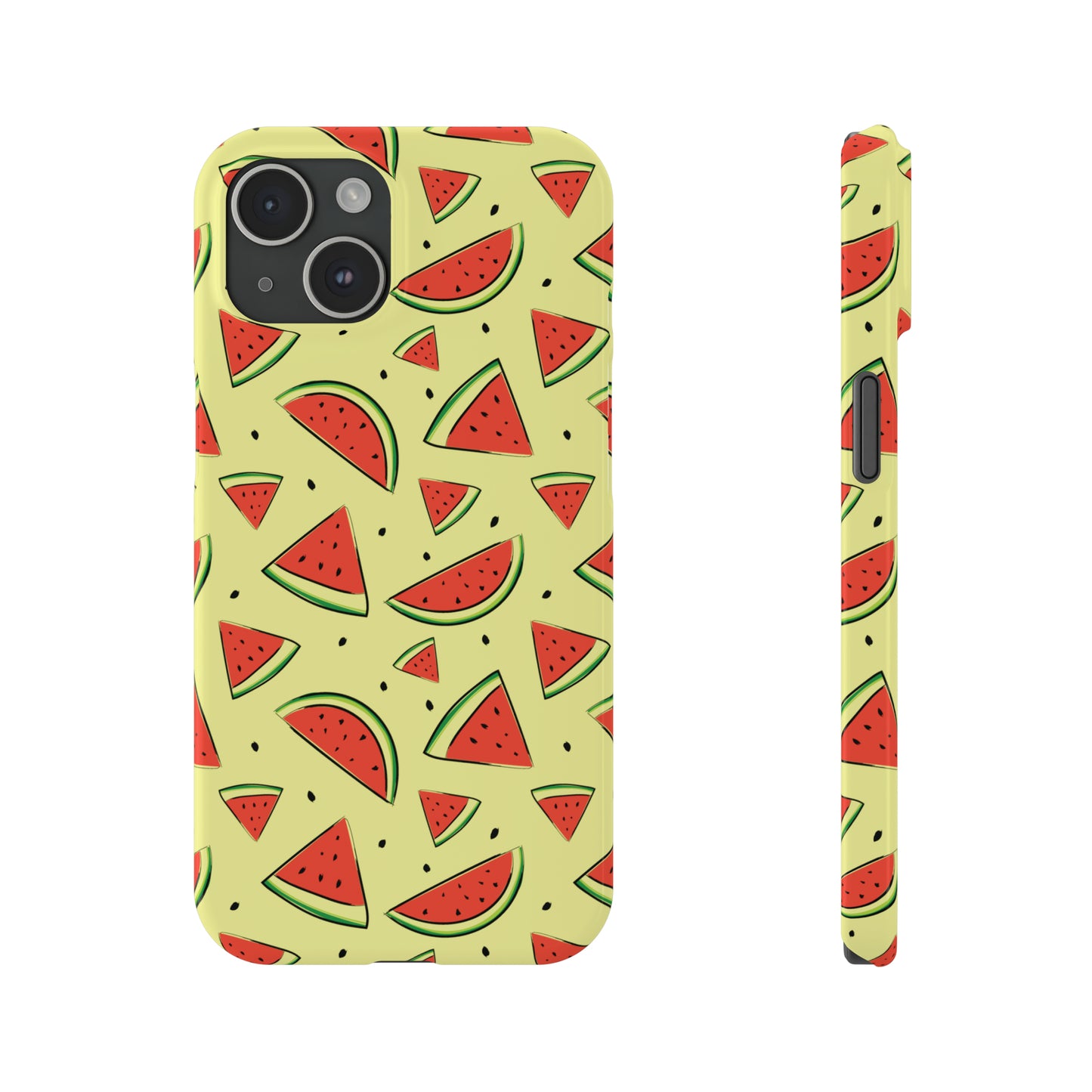 Watermelon Pattern Snap Case