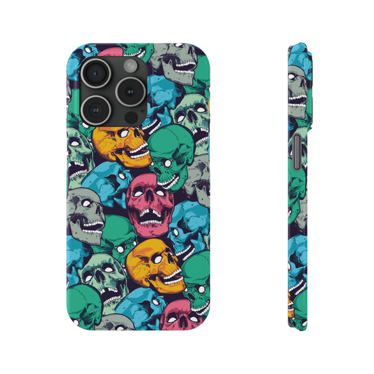 Pop Art Skulls Snap Case