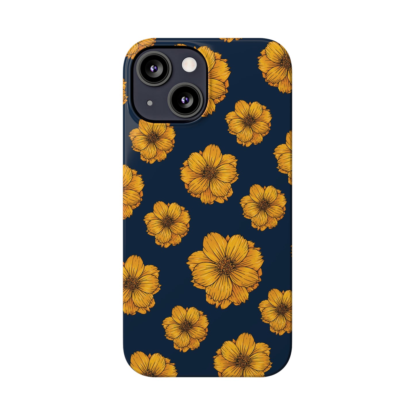 Sunflower Glimmer Snap Case