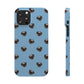 Pug Pattern Snap Case