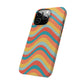 Wavy Pattern Snap Case