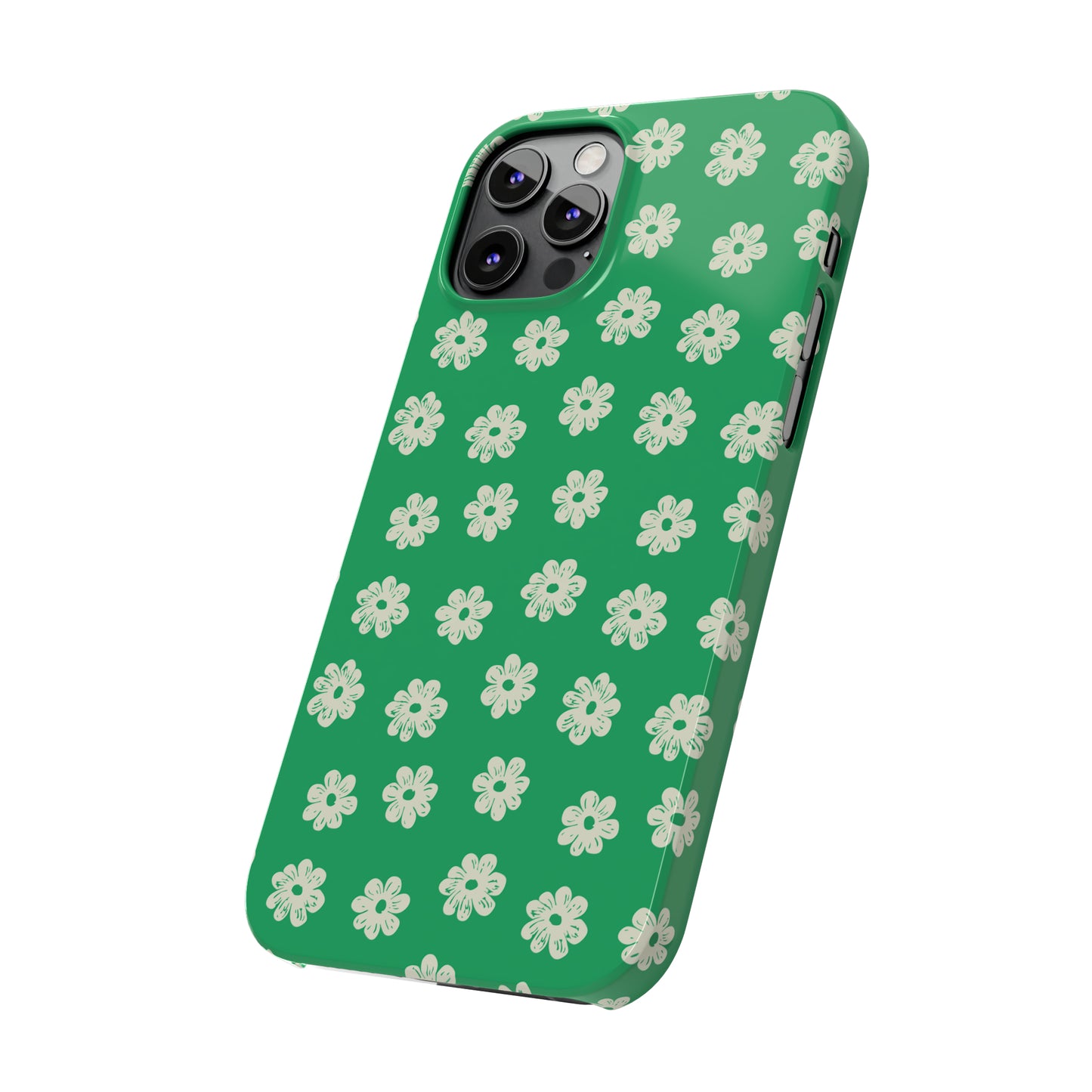 Retro Floral Snap Case