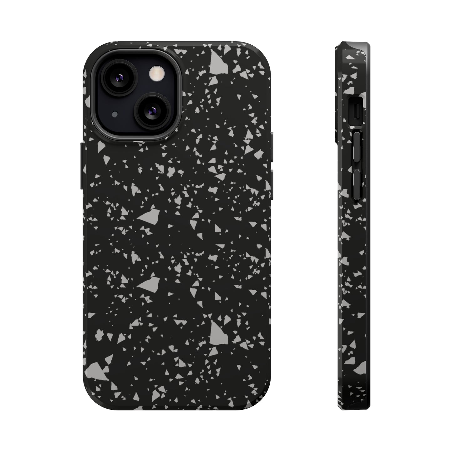 Black Terrazzo MagSafe Tough Case