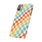 Retro Crazy Checkers Snap Case