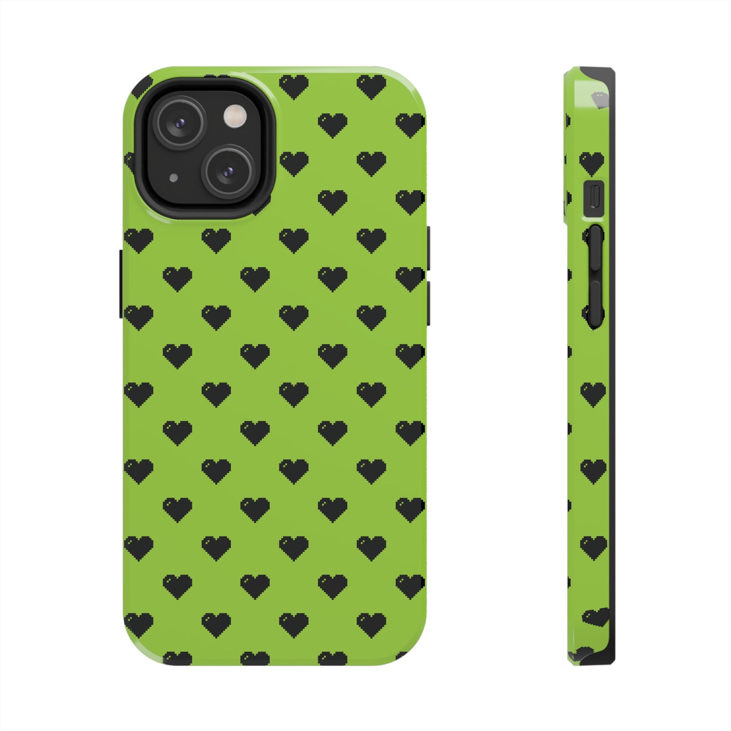 Pixelated Heart iPhone Case