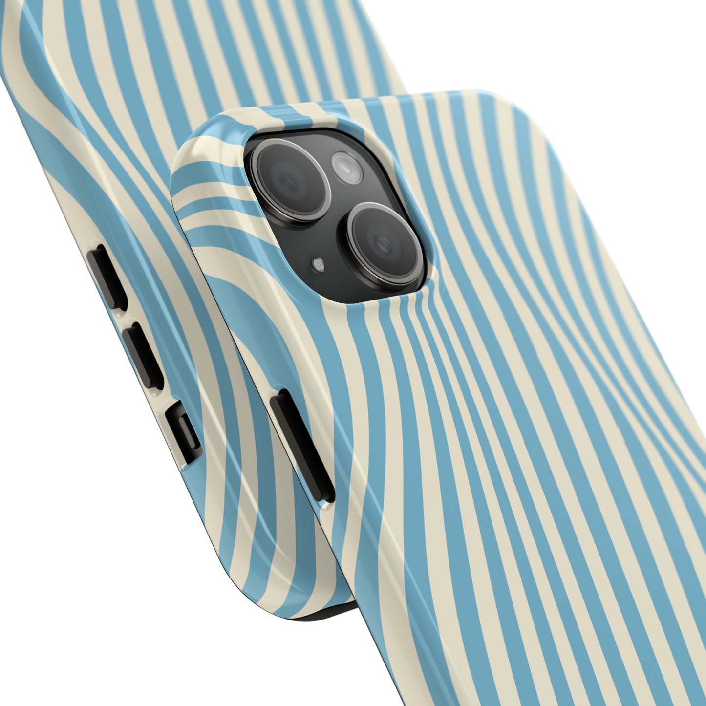 Aqua Swirl Tough iPhone Case