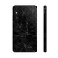 Marquina Black Tough iPhone Case