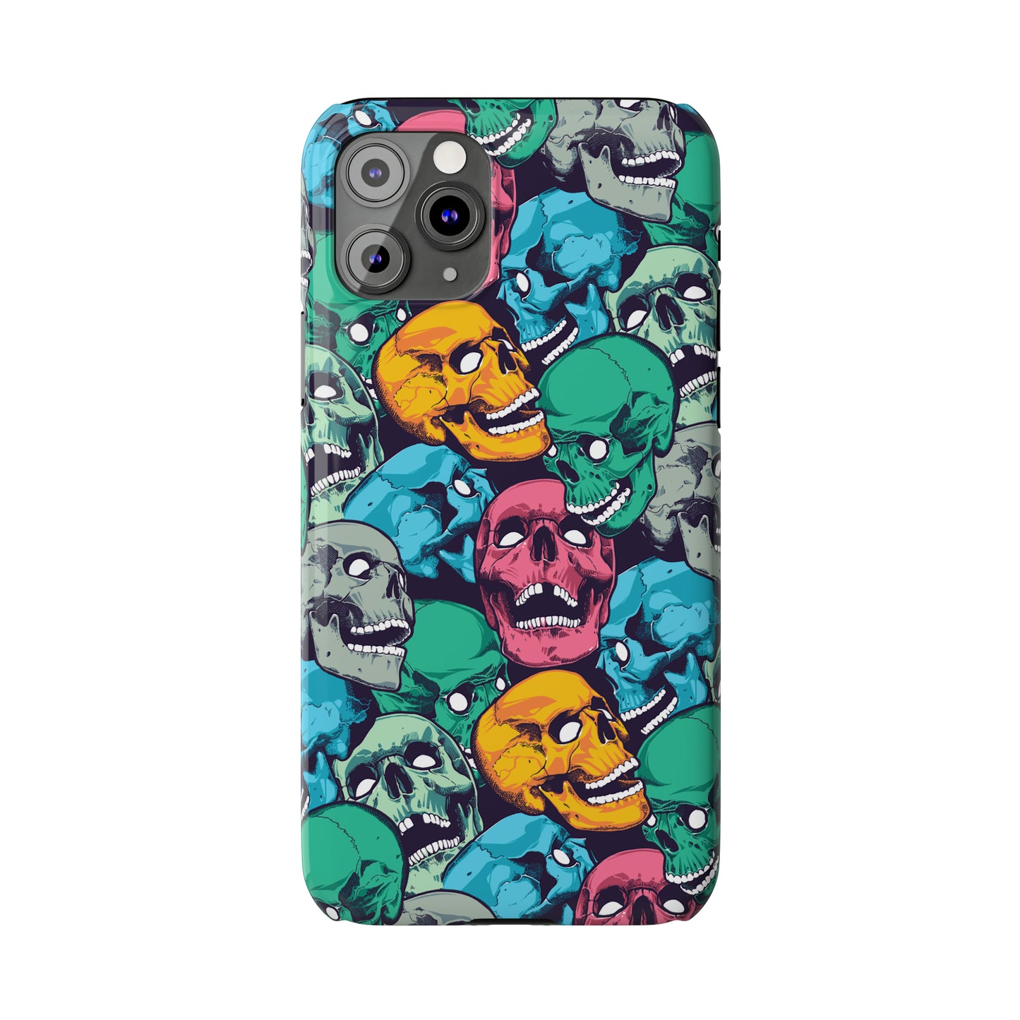 Pop Art Skulls Snap Case