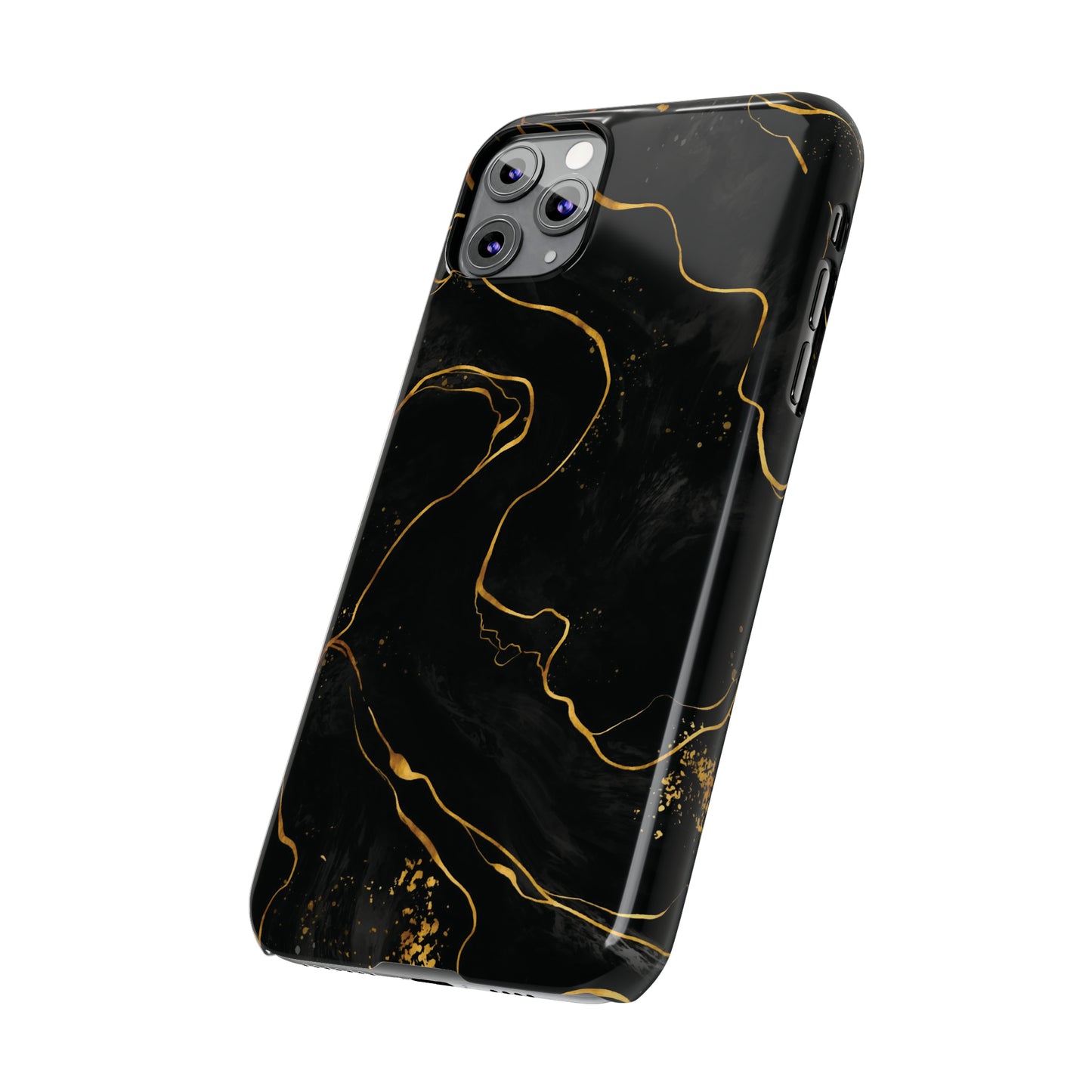 Black Mirage Snap Case