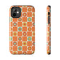 Retro Daisies Tough iPhone Case