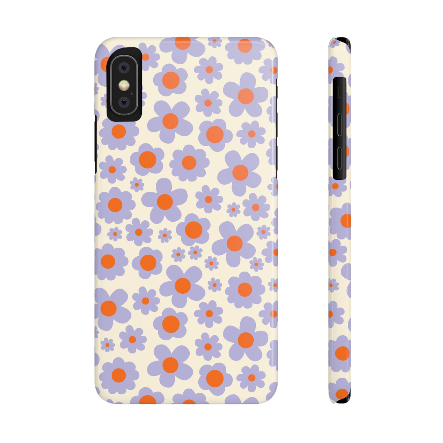 Groovy Flowers Snap Case