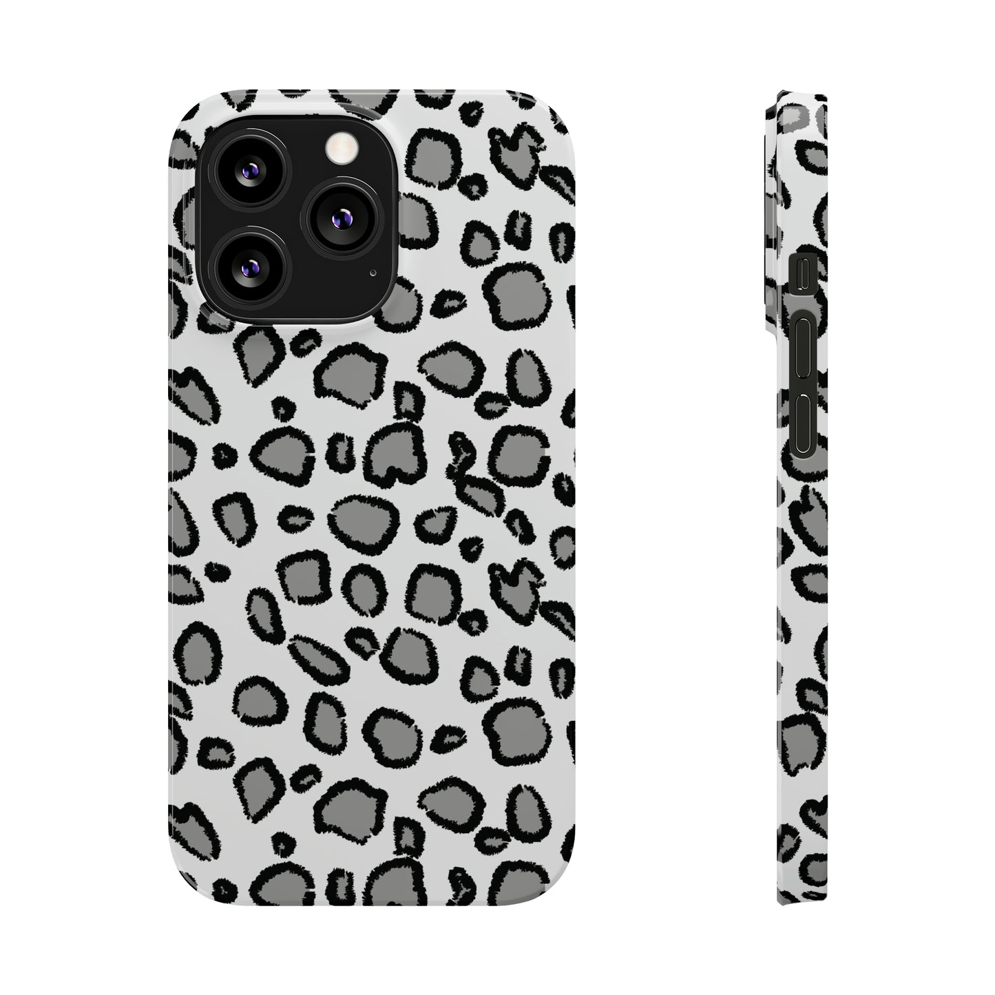 Snow Leopard Snap Case