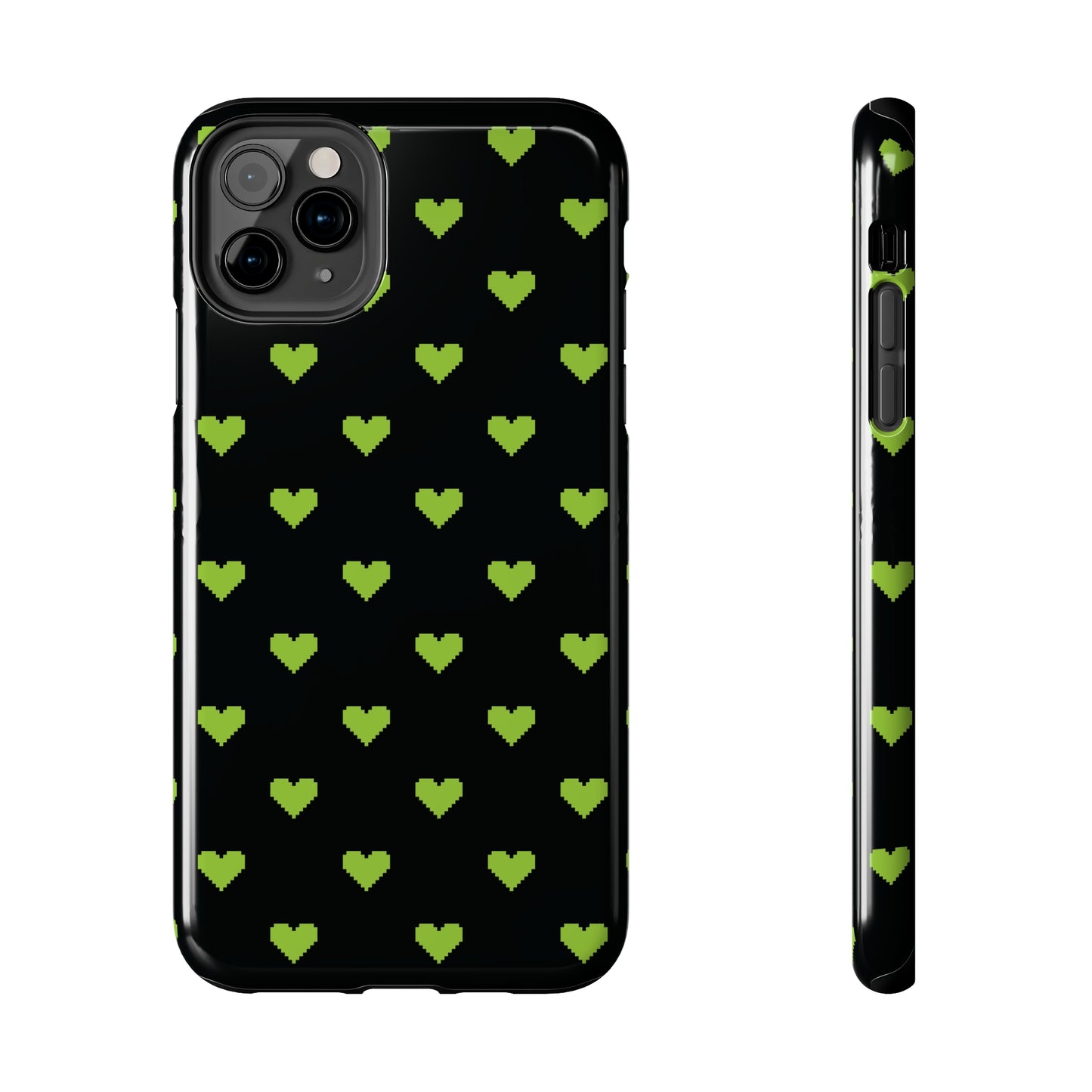 Pixelated Heart Tough iPhone Case