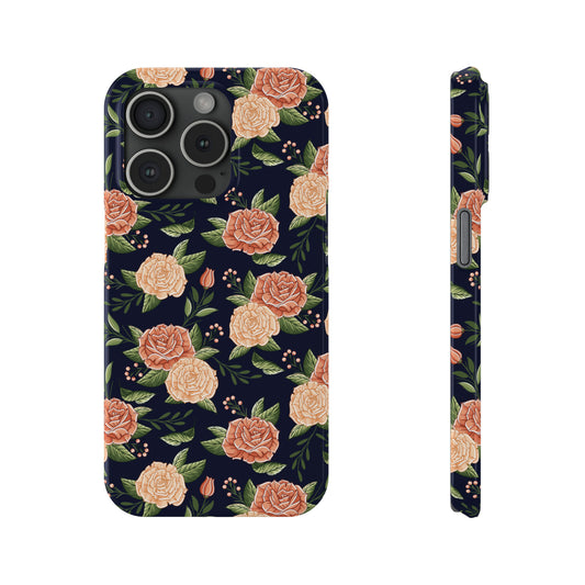 Vintage Rose Snap Case