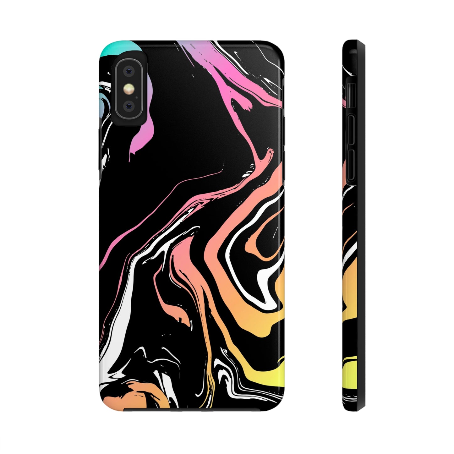 Acid marble pattern Tough Case