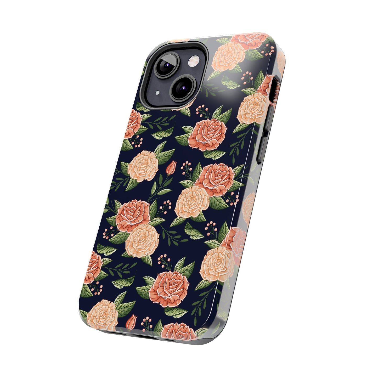 Vintage Rose Tough iPhone Case