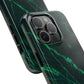 Dark green marble pattern Tough Case