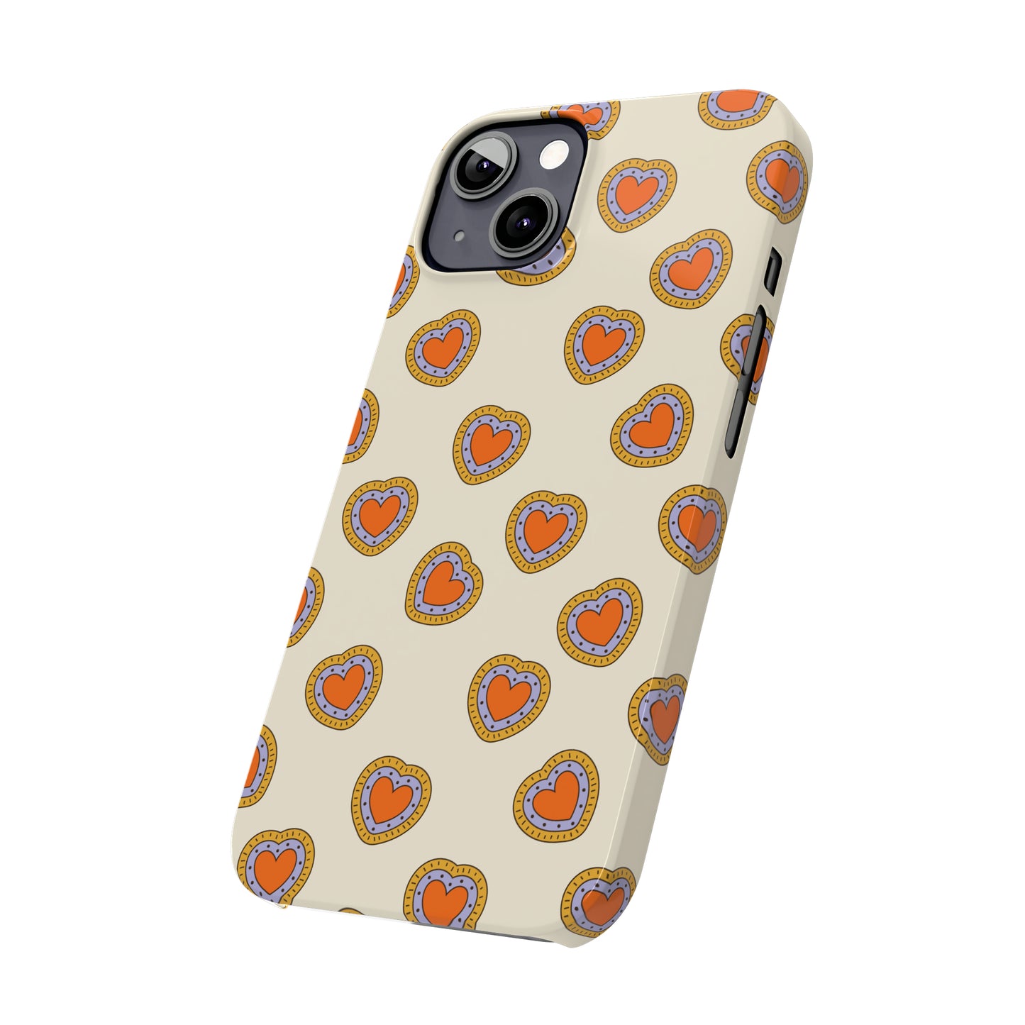 Groovy Heart Snap Case