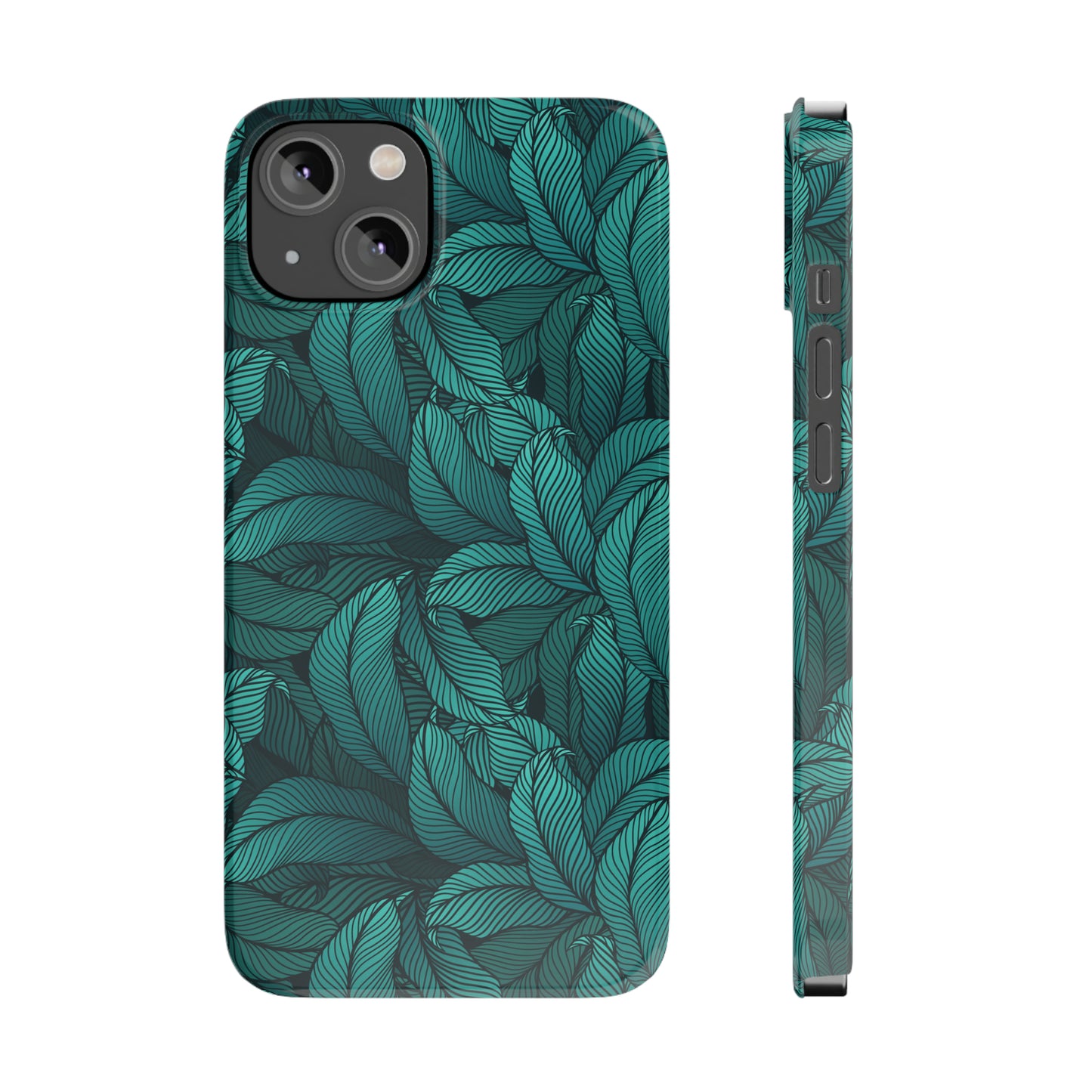 Tropical Leaves Snap Case