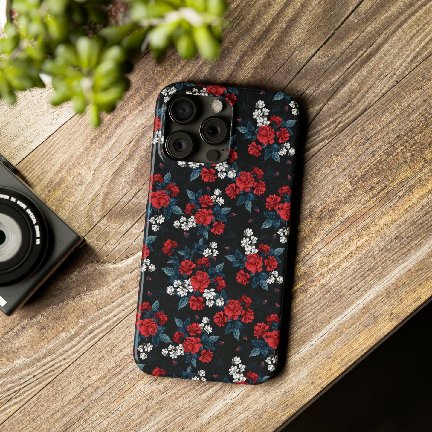 Rose Romance Snap Case