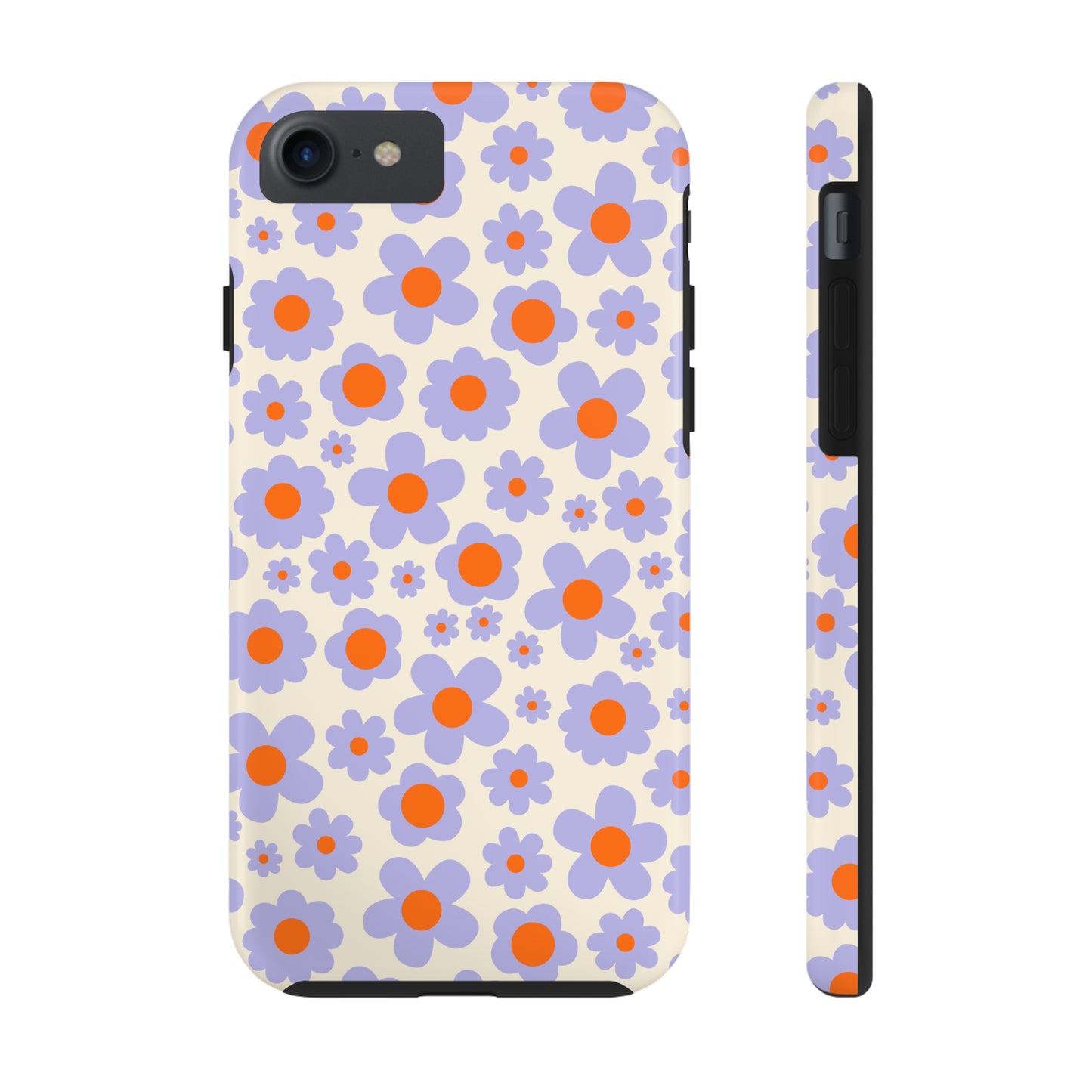 Groovy Flowers Tough iPhone Case