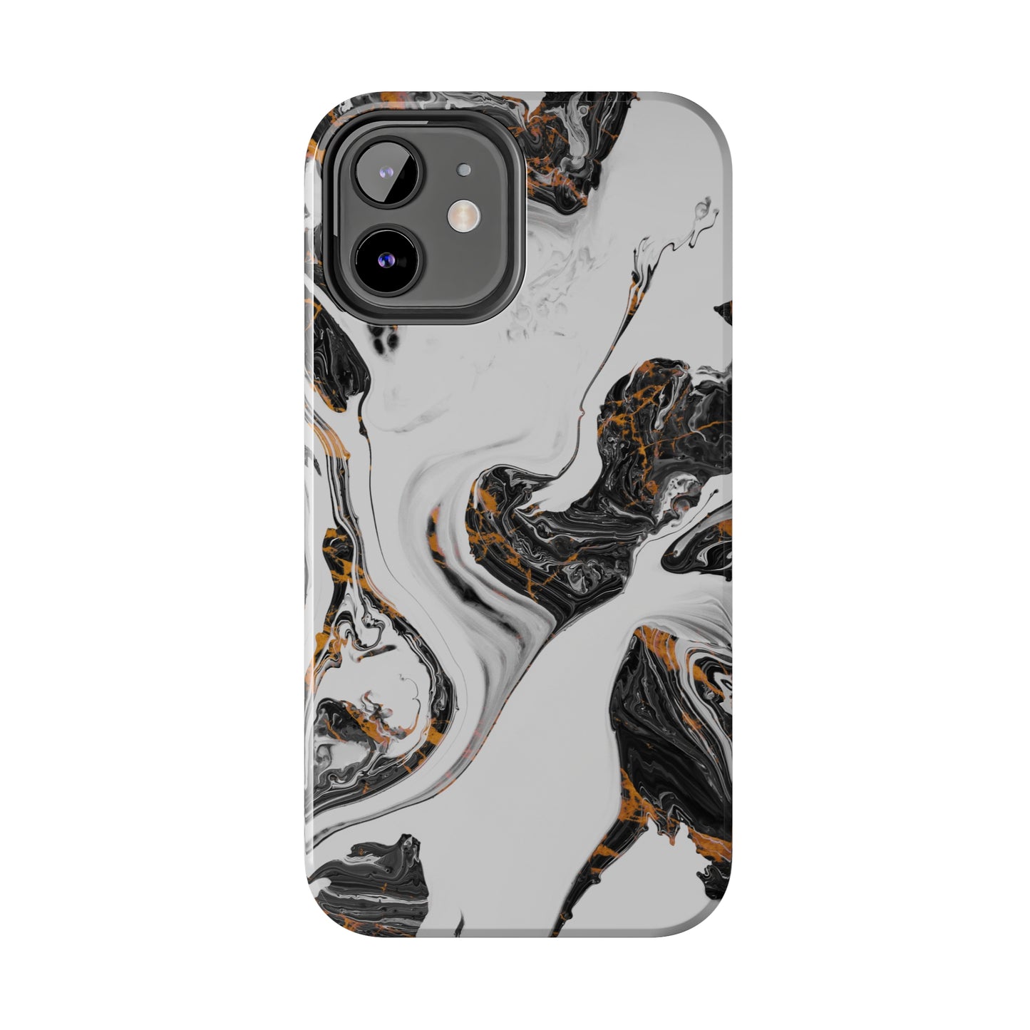 Misty Marble Tough iPhone Case