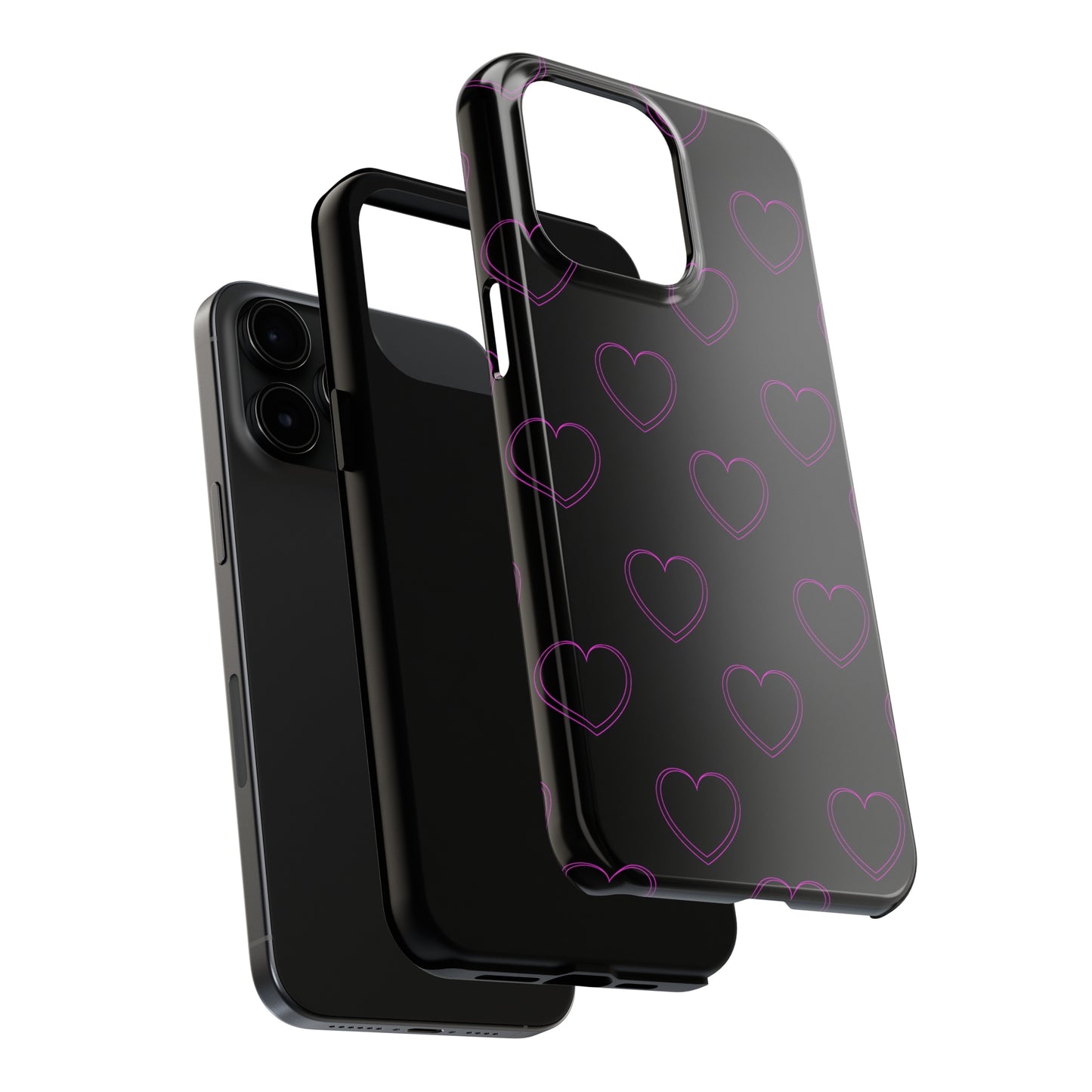 Y2K Heart Tough iPhone Case