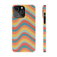 Wavy Pattern Snap Case