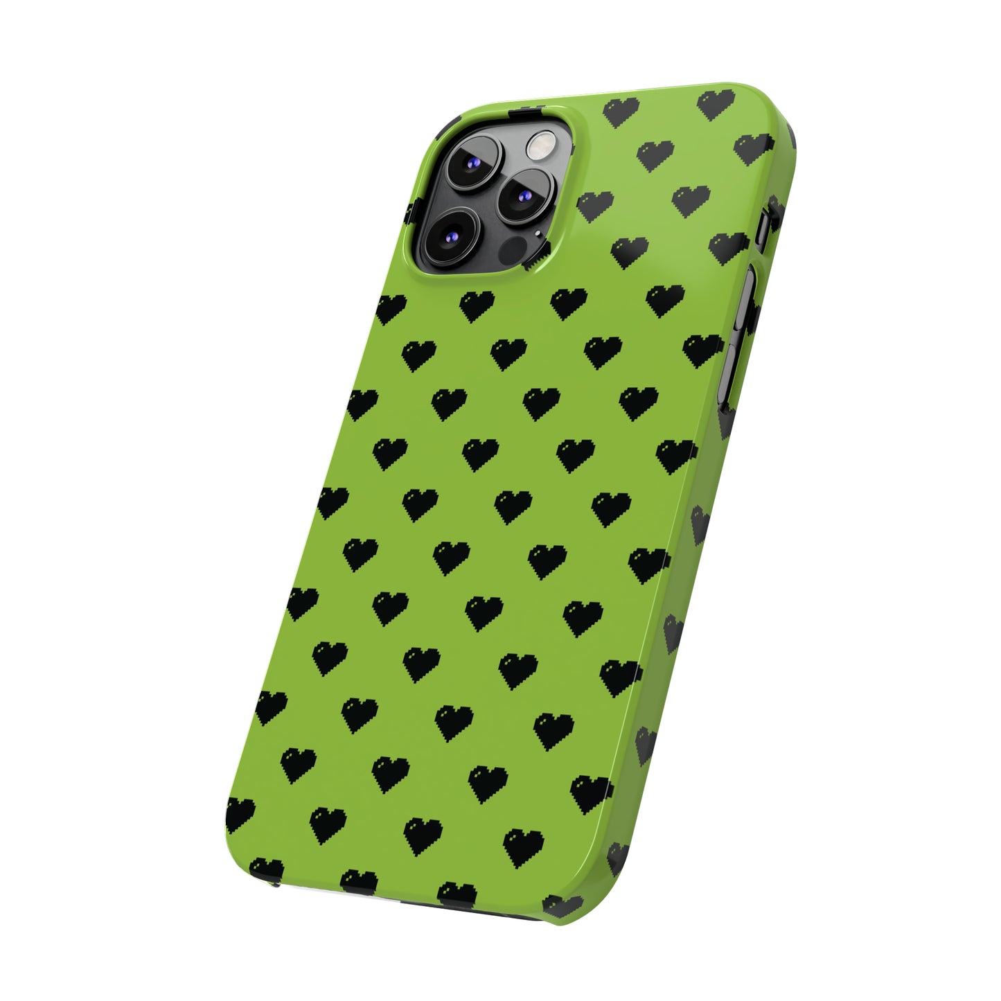 Pixelated Heart Snap Case