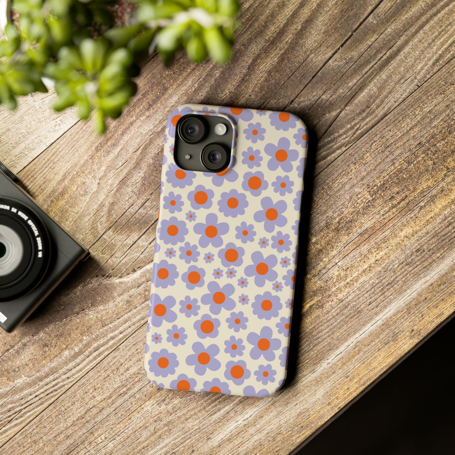 Groovy Flowers Snap Case