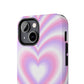 Blurred Heart Tough iPhone Case