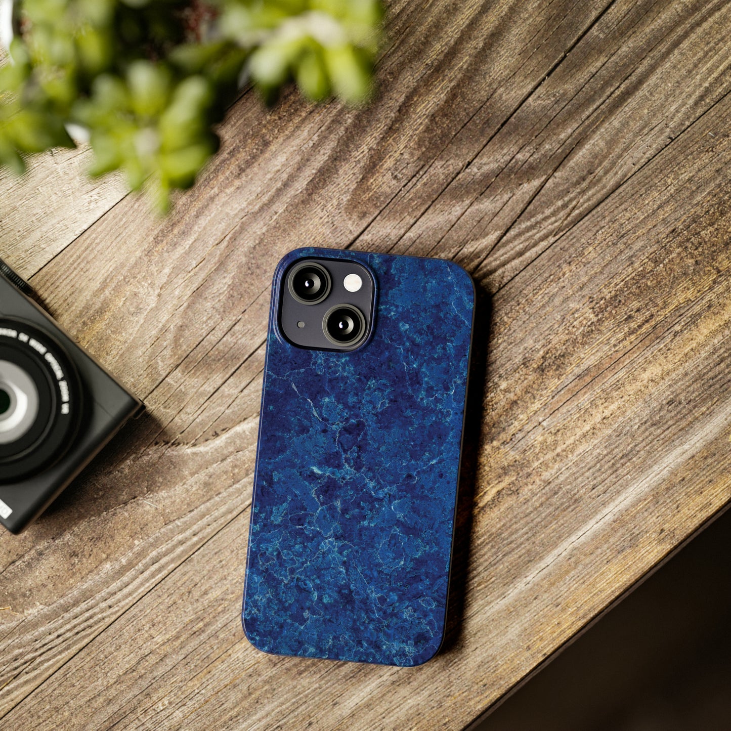 Blue Rust Snap Case