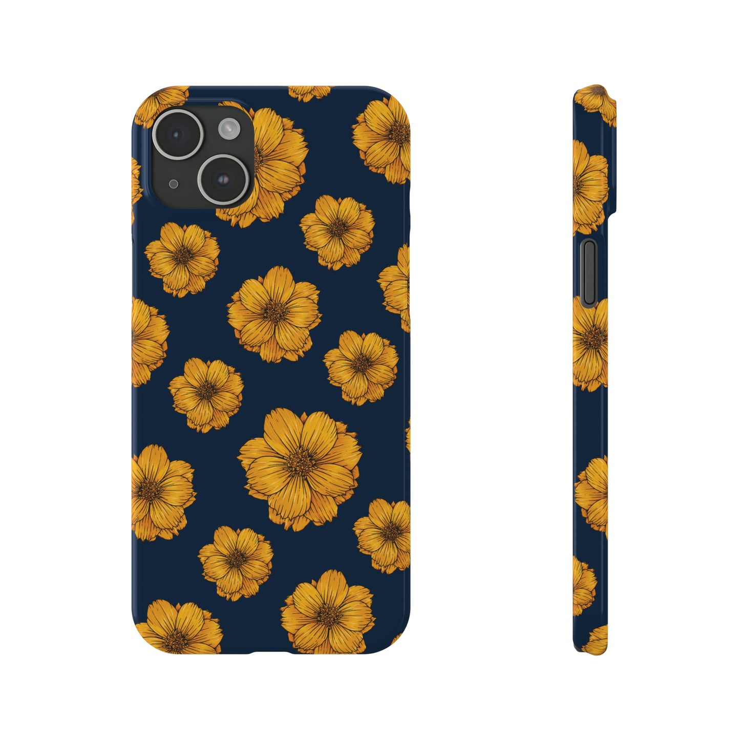 Sunflower Glimmer Snap Case