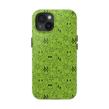 Acid Effect Tough iPhone Case