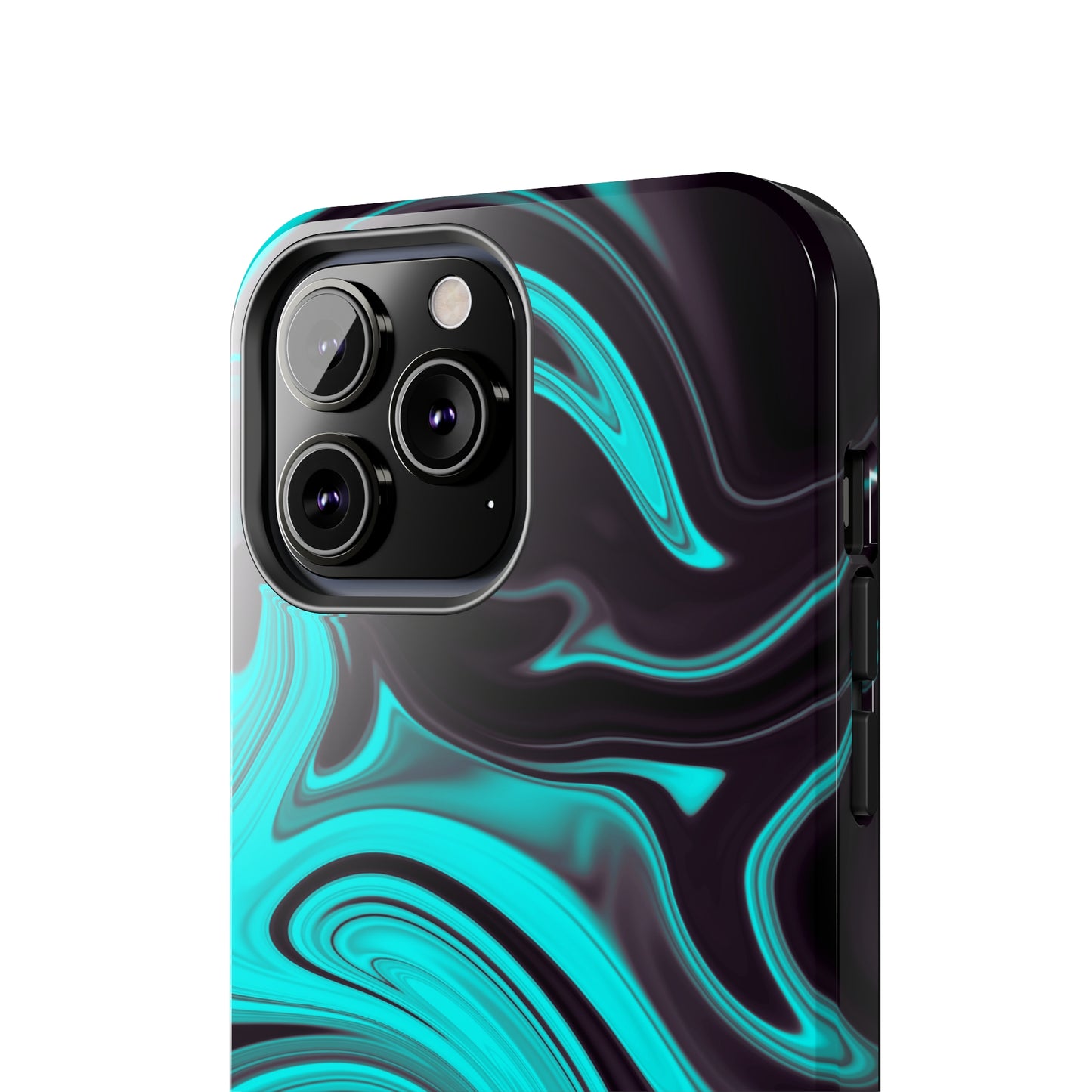 Aqua liquid marble pattern Tough Case