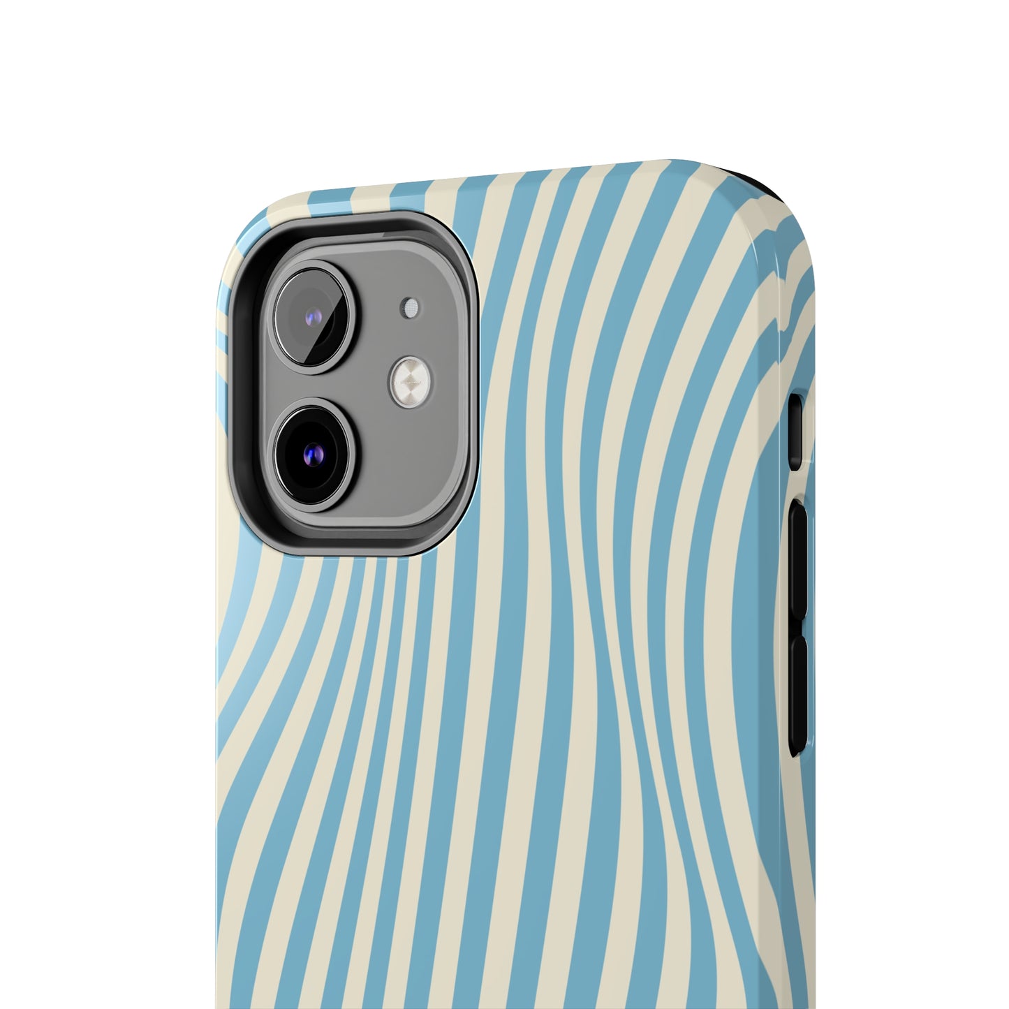 Aqua Swirl Tough iPhone Case