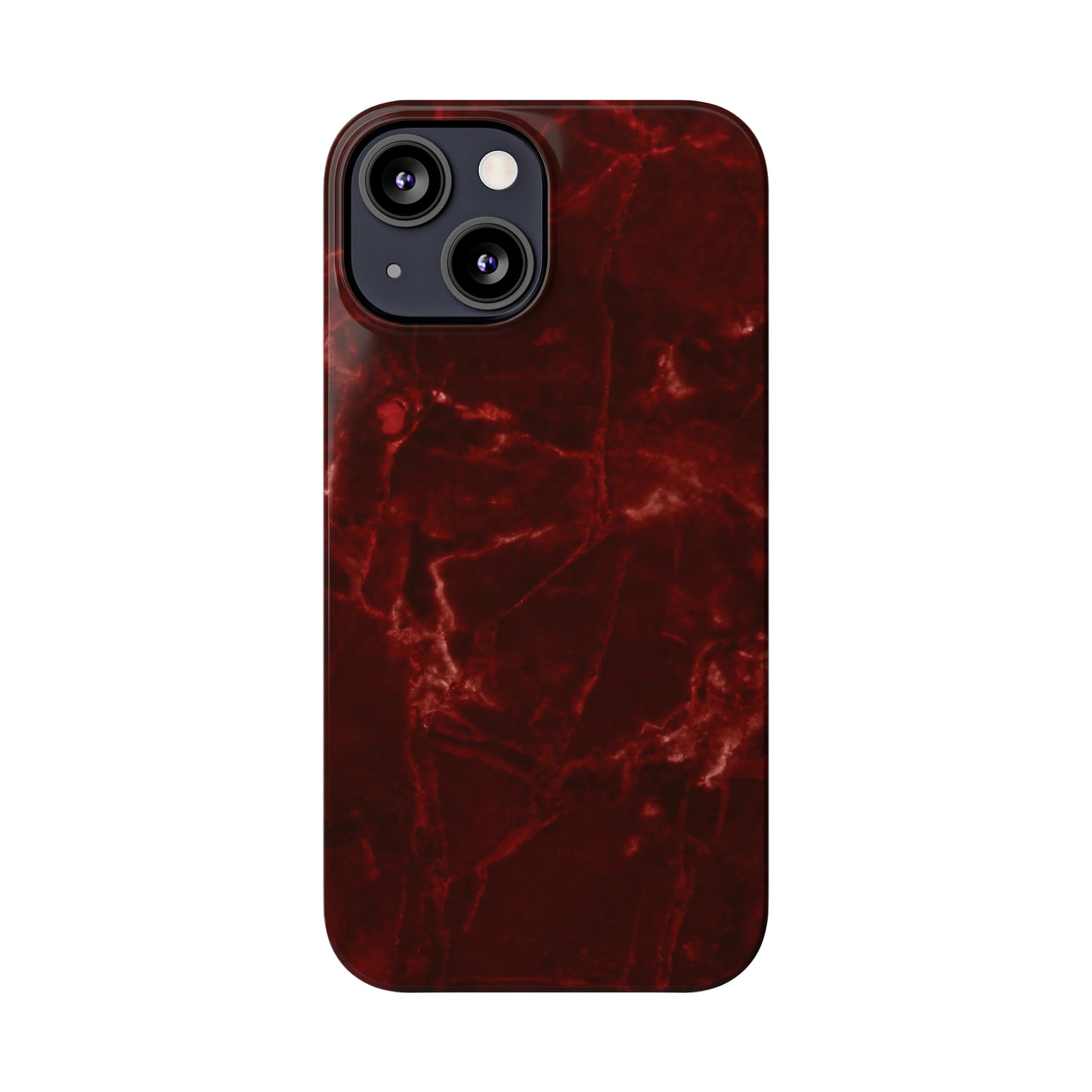 Red stone pattern Snap Case