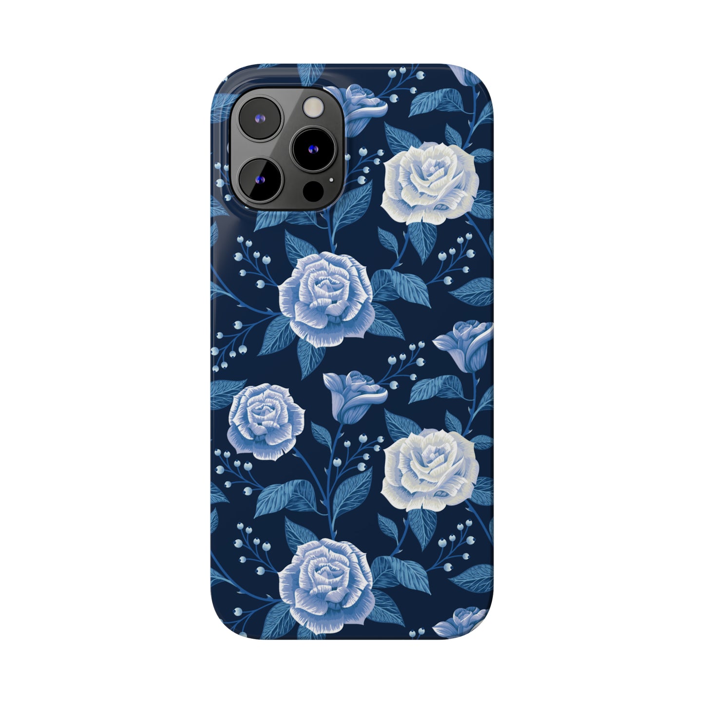 Midnight Rose Snap Case