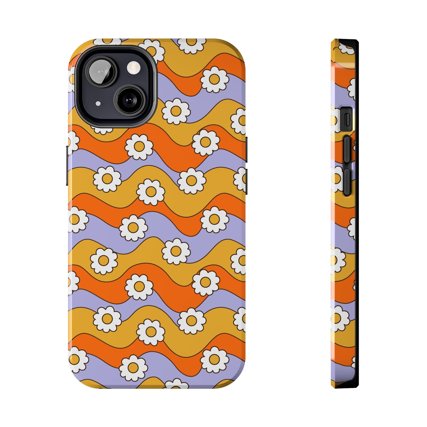 Retro Garden Tough iPhone Case