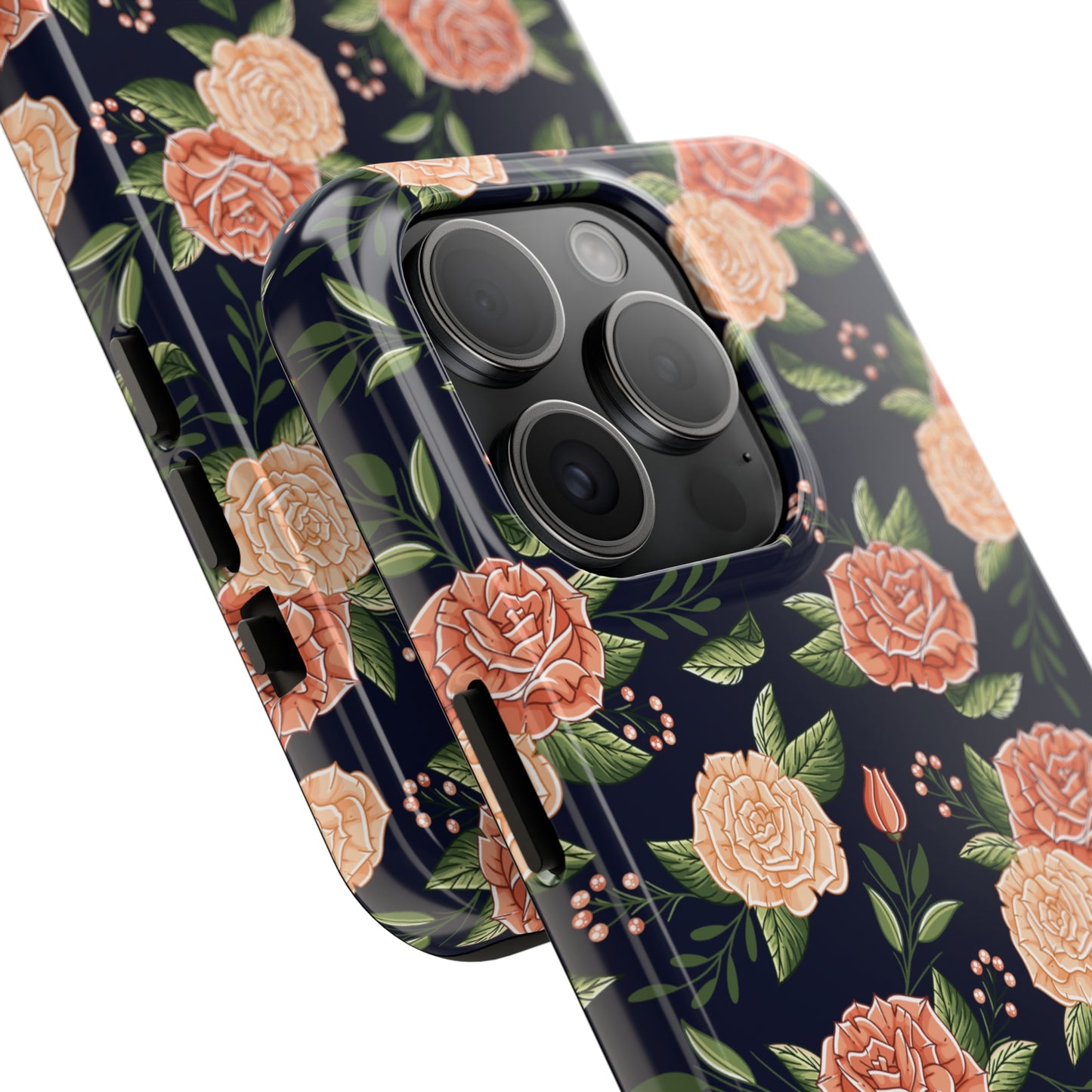 Vintage Rose Tough iPhone Case