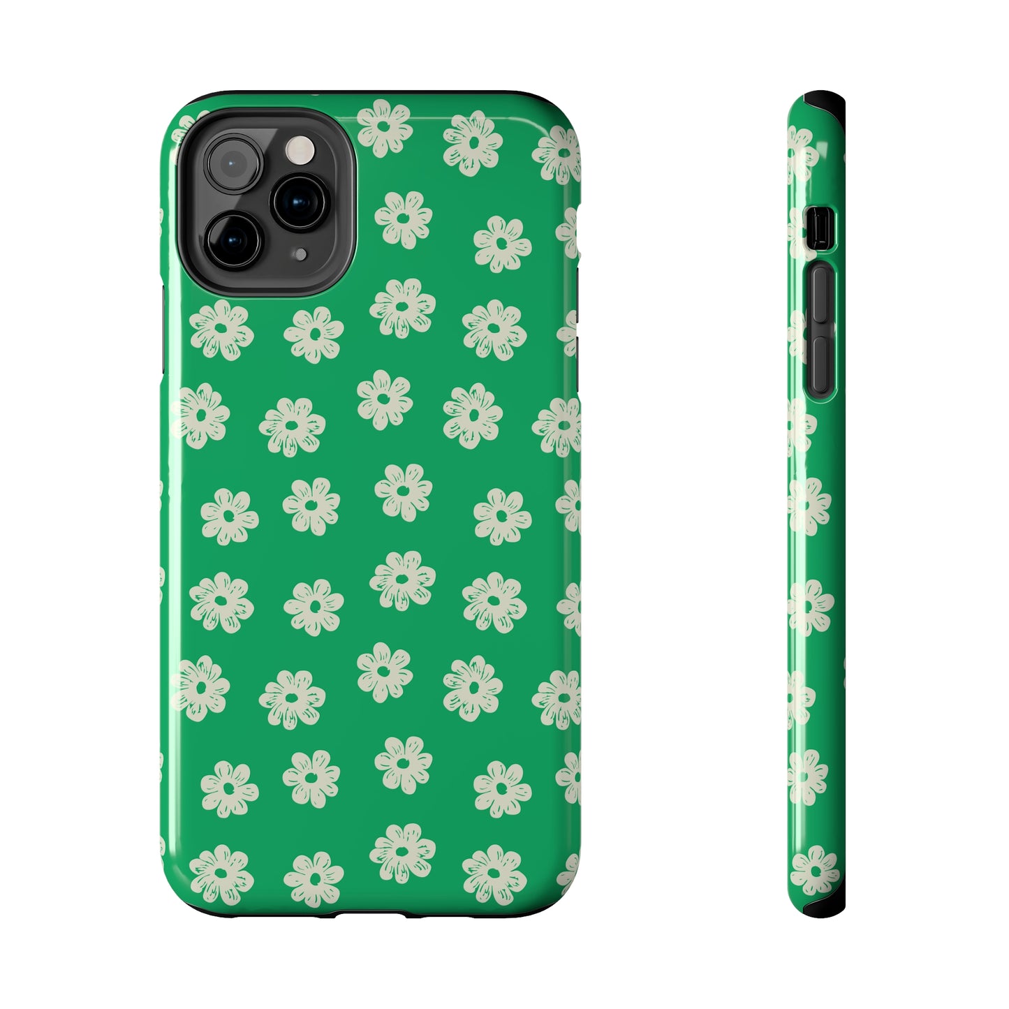 Retro Floral Tough iPhone Case