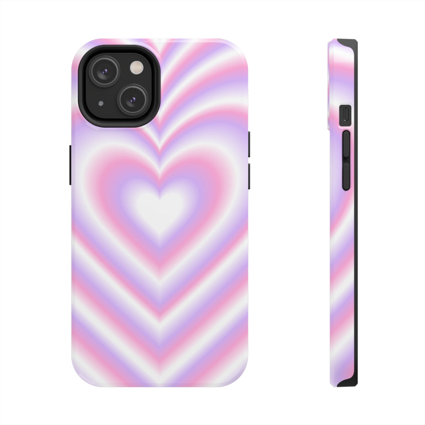 Blurred Heart Tough iPhone Case