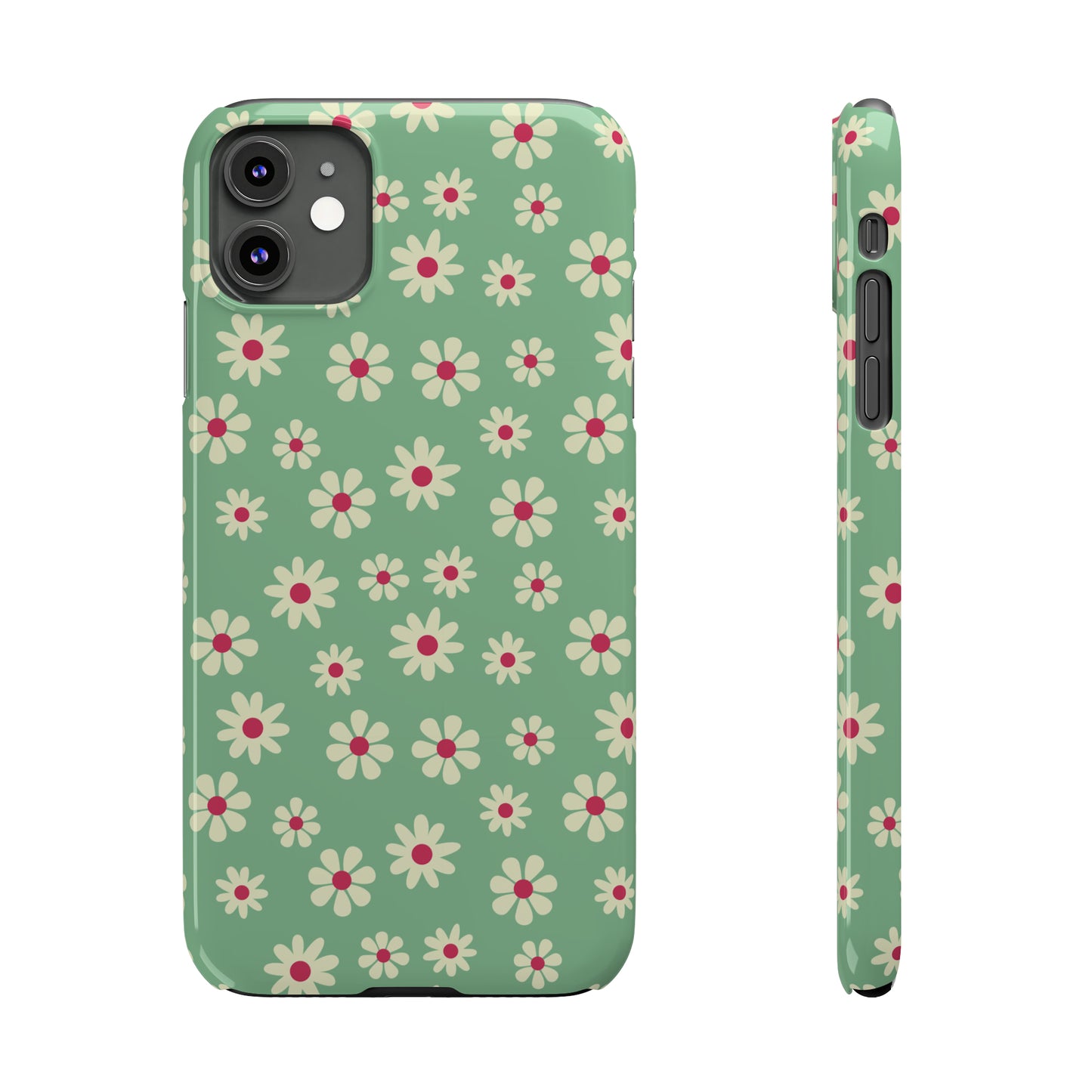 Retro Floral Snap Case