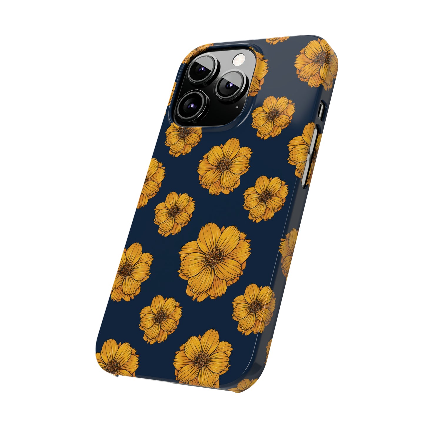 Sunflower Glimmer Snap Case