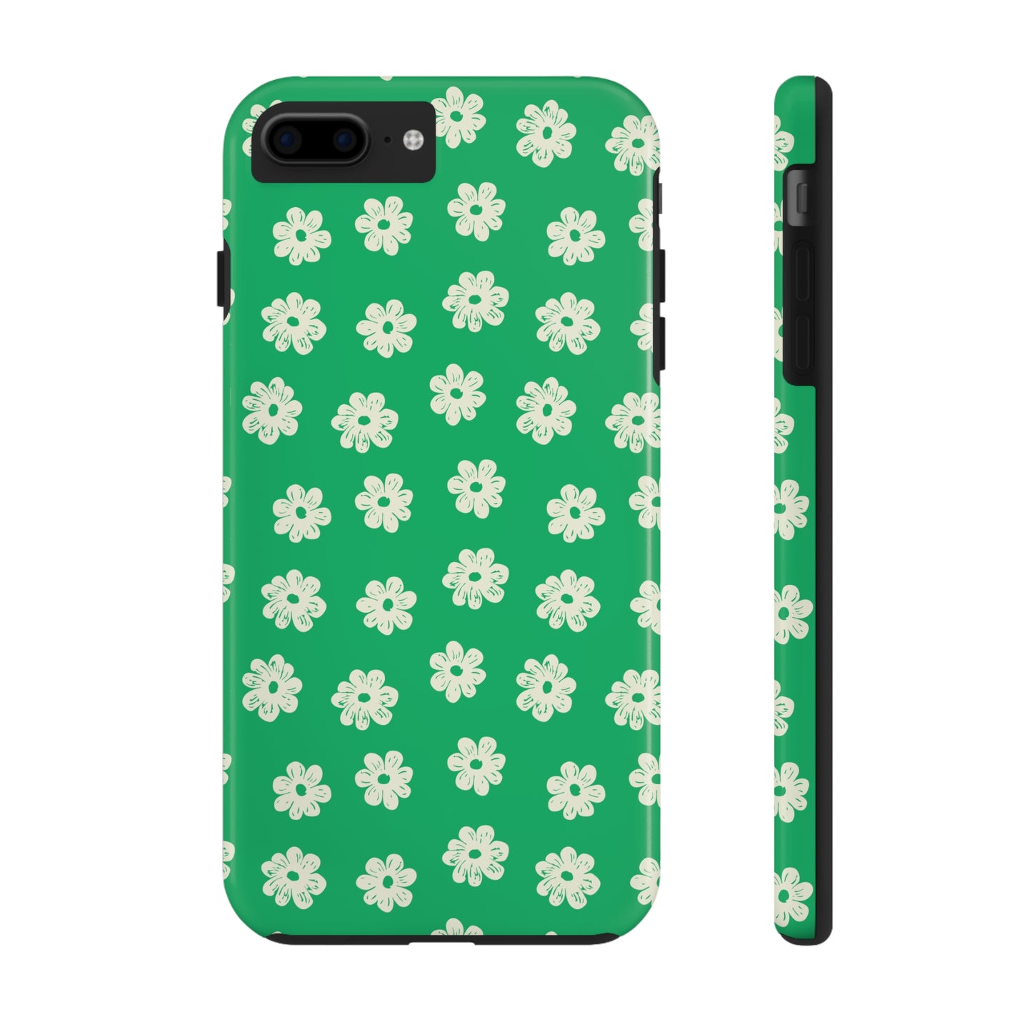 Retro Floral Tough iPhone Case