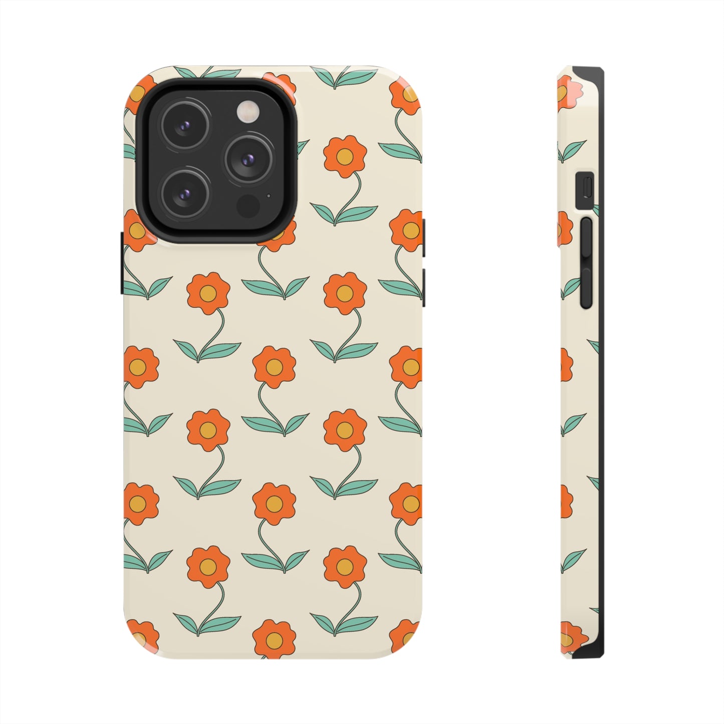 Poppy Flower Tough iPhone Case