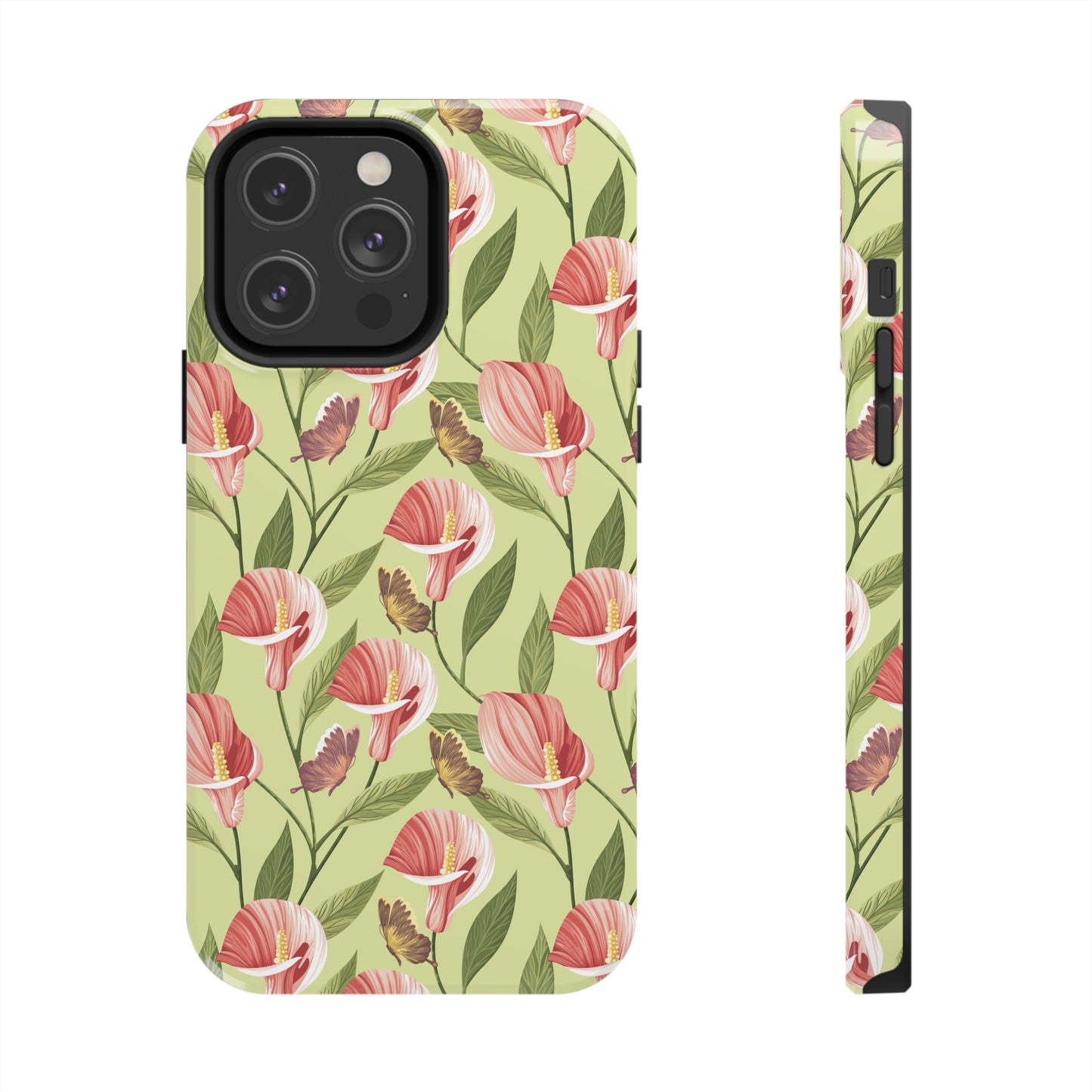 Lilies Tough iPhone Case